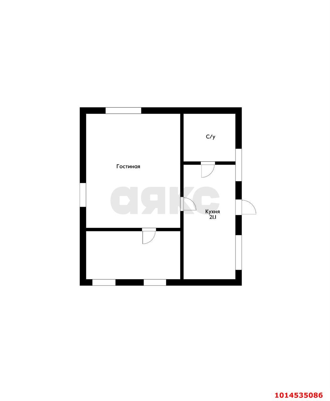 Фото №6: Дом 56 м² + 4 сот. - Калина, Прикубанский внутригородской округ, ул. Сливовая, 336