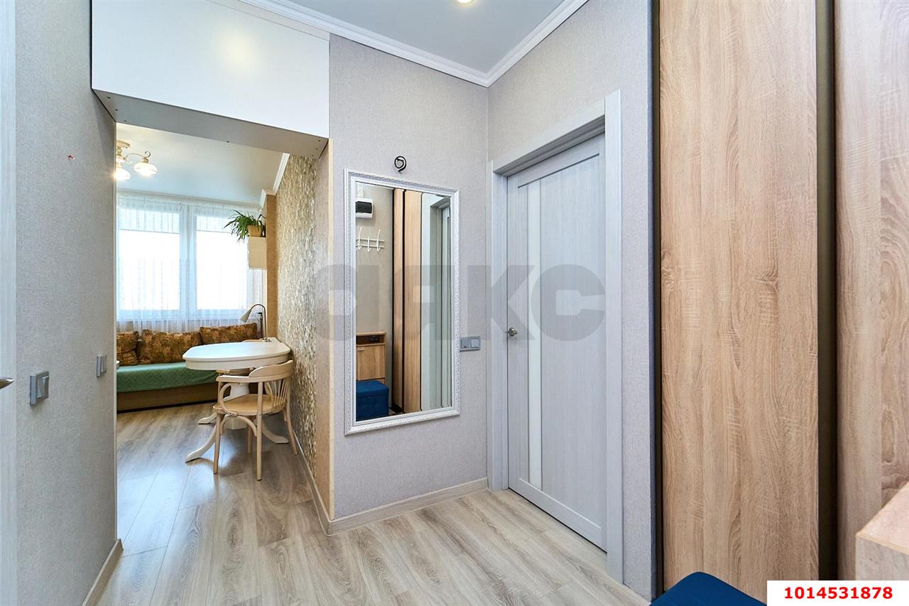 Фото №2: 1-комнатная квартира 35 м² - Краснодар, Камвольно-суконный Комбинат, ул. Магистральная, 11к1