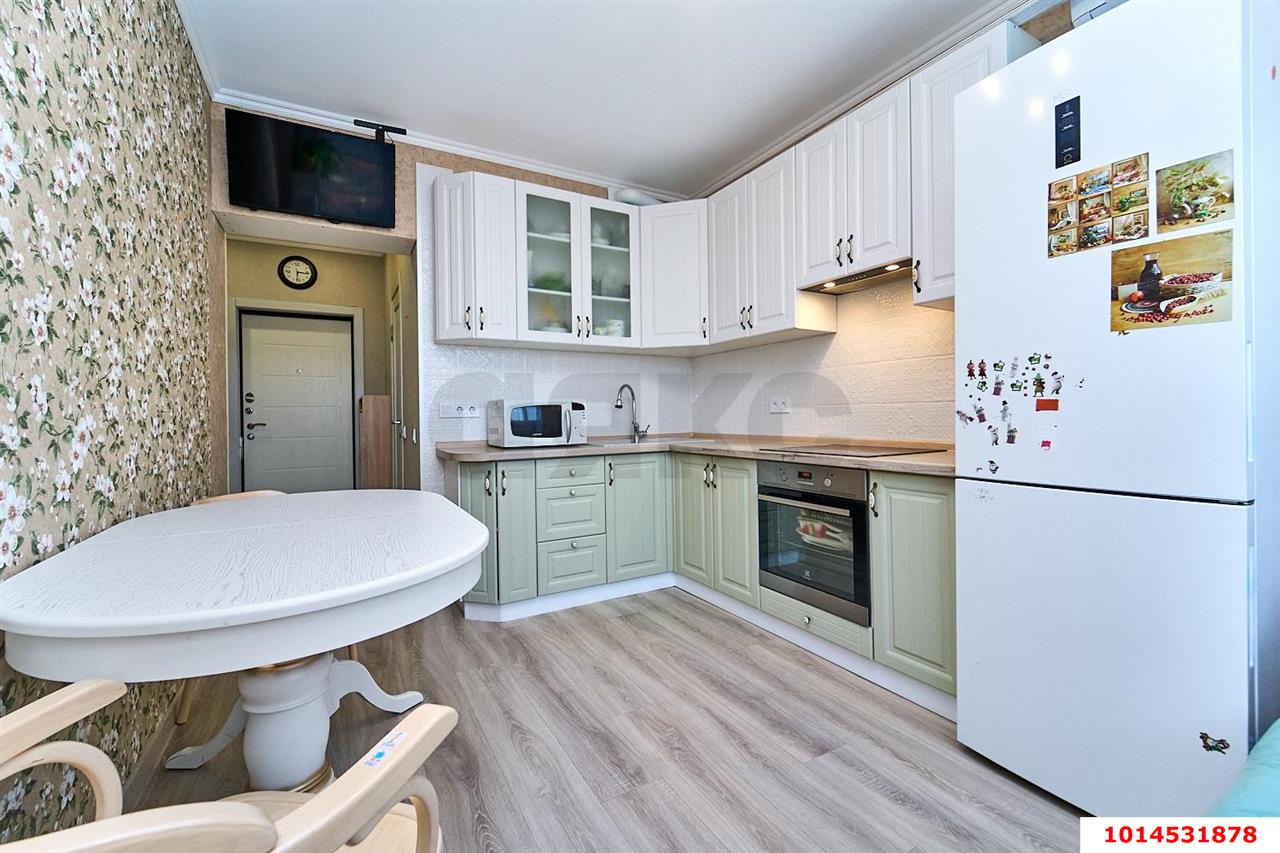 Фото №2: 1-комнатная квартира 35 м² - Краснодар, Камвольно-суконный Комбинат, ул. Магистральная, 11к1