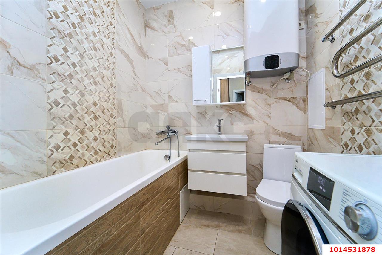 Фото №8: 1-комнатная квартира 35 м² - Краснодар, Камвольно-суконный Комбинат, ул. Магистральная, 11к1