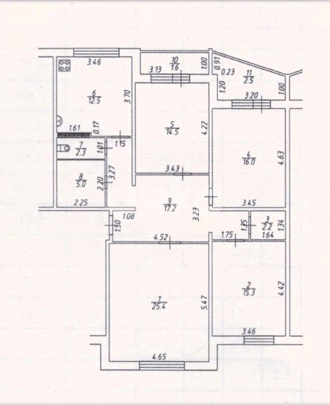 Фото №23: 4-комнатная квартира 110 м² - Нижнекамск, 29А, ул. Чишмале, 19