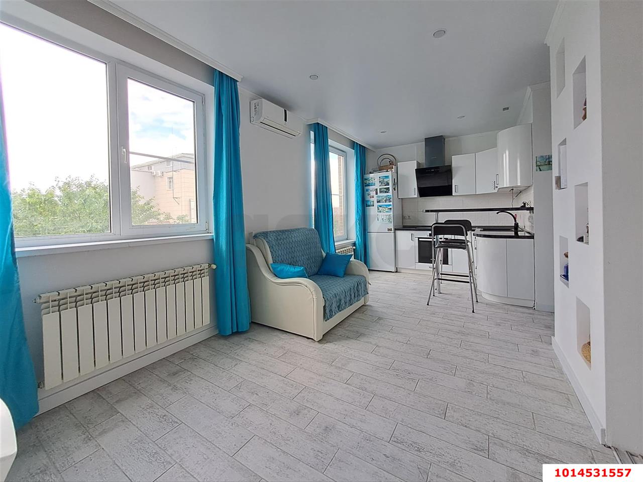 Фото №1: 1-комнатная квартира 30 м² - Краснодар, мкр. Западный внутригородской округ, ул. Михаила Власова, 256