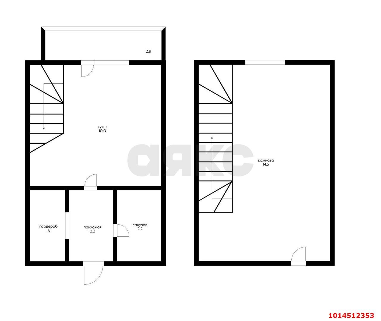 Фото №1: 1-комнатная квартира 34 м² - Краснодар, мкр. Прикубанский внутригородской округ, ул. Почтовое отделение 73, 73/1