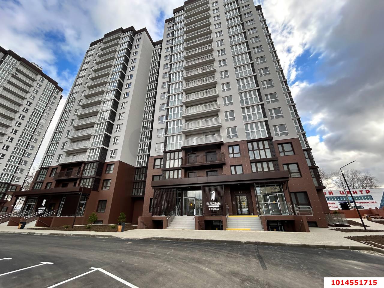 Фото №4: 1-комнатная квартира 38 м² - Анапа, жилой комплекс Парковый, ул. Парковая, 79к1