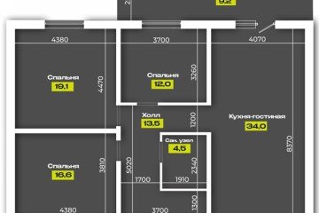 Фото №1: Коттедж 110 м² - Мелодия, 