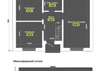Фото №1: Коттедж 101 м² - Мелодия, 