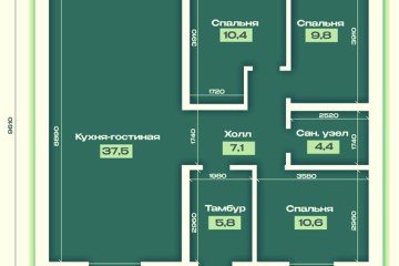 Фото №5: Коттедж 85 м² - Мелодия, 