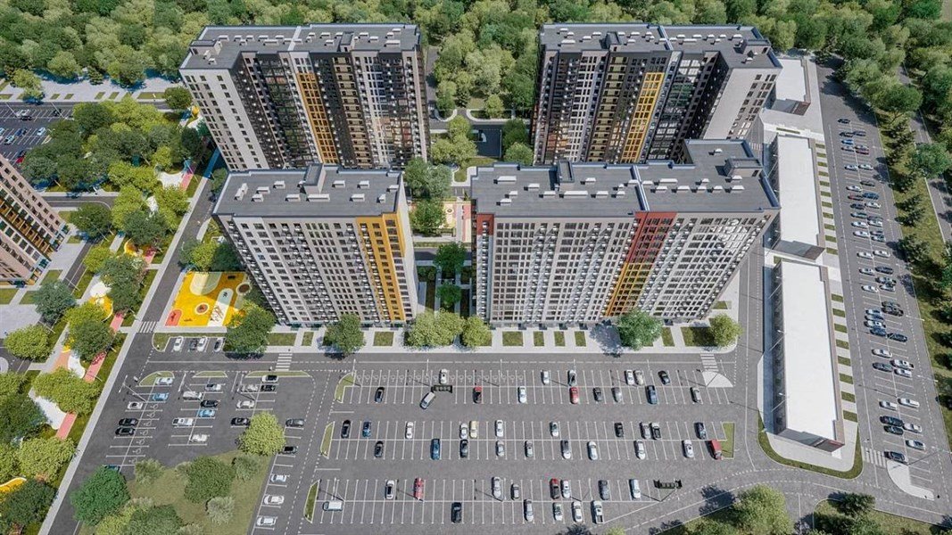 Фото №7: 2-комнатная квартира 55 м² - Яблоновский, мкр. ЖК Мегасити