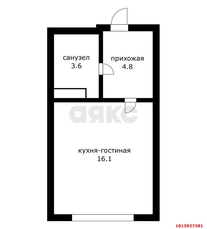 Фото №11: Студия 24 м² - Анапа, жилой комплекс Огни Анапы, ул. Толстого, 130к3