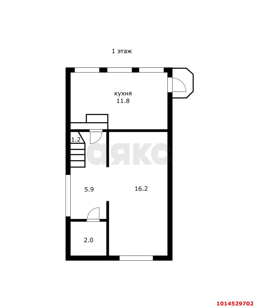 Фото №7: Дом 90 м² + 4 сот. - Знаменский, Восход, ул. Абрикосовая, 434