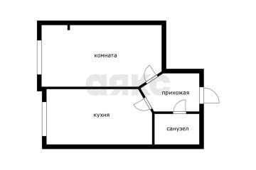 Фото №1: 1-комнатная квартира 38 м² - Российский, мкр. Прикубанский внутригородской округ, ул. Бигдая, 11