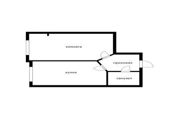Фото №1: 1-комнатная квартира 38 м² - Российский, мкр. Прикубанский внутригородской округ, ул. Бигдая, 11
