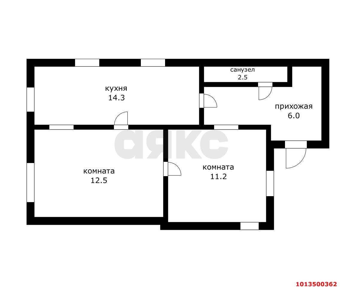 Фото №12: Часть дома 50 м² + 2.5 сот. - Краснодар, Дубинка, ул. 5-я Линия Поймы реки Кубань, 79