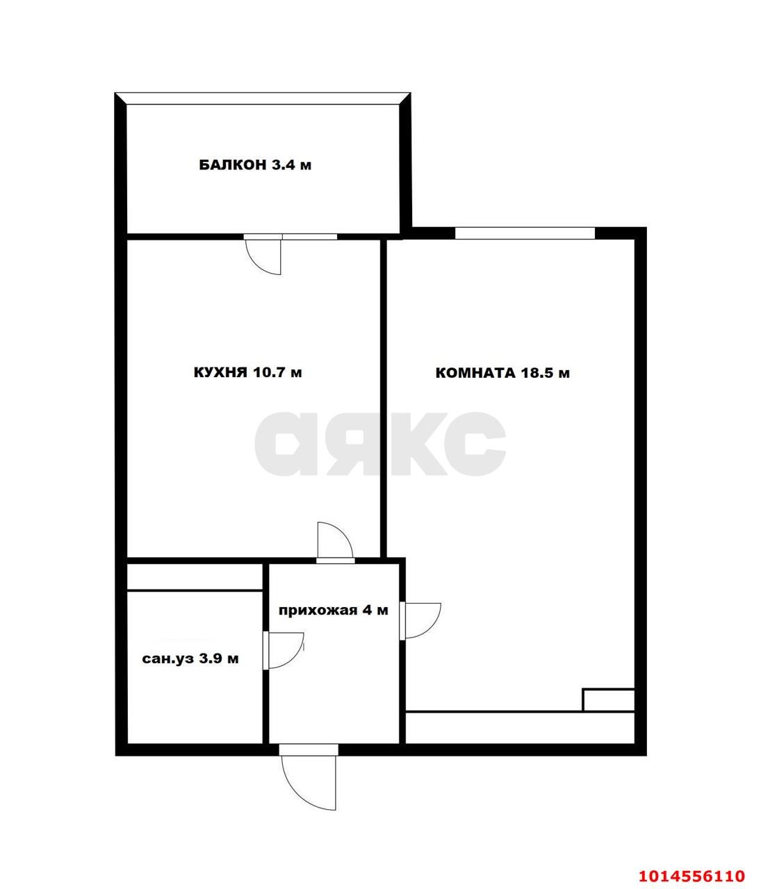 Фото №9: 1-комнатная квартира 40 м² - Краснодар, жилой комплекс Премьера, ул. Автолюбителей, 1/3к2