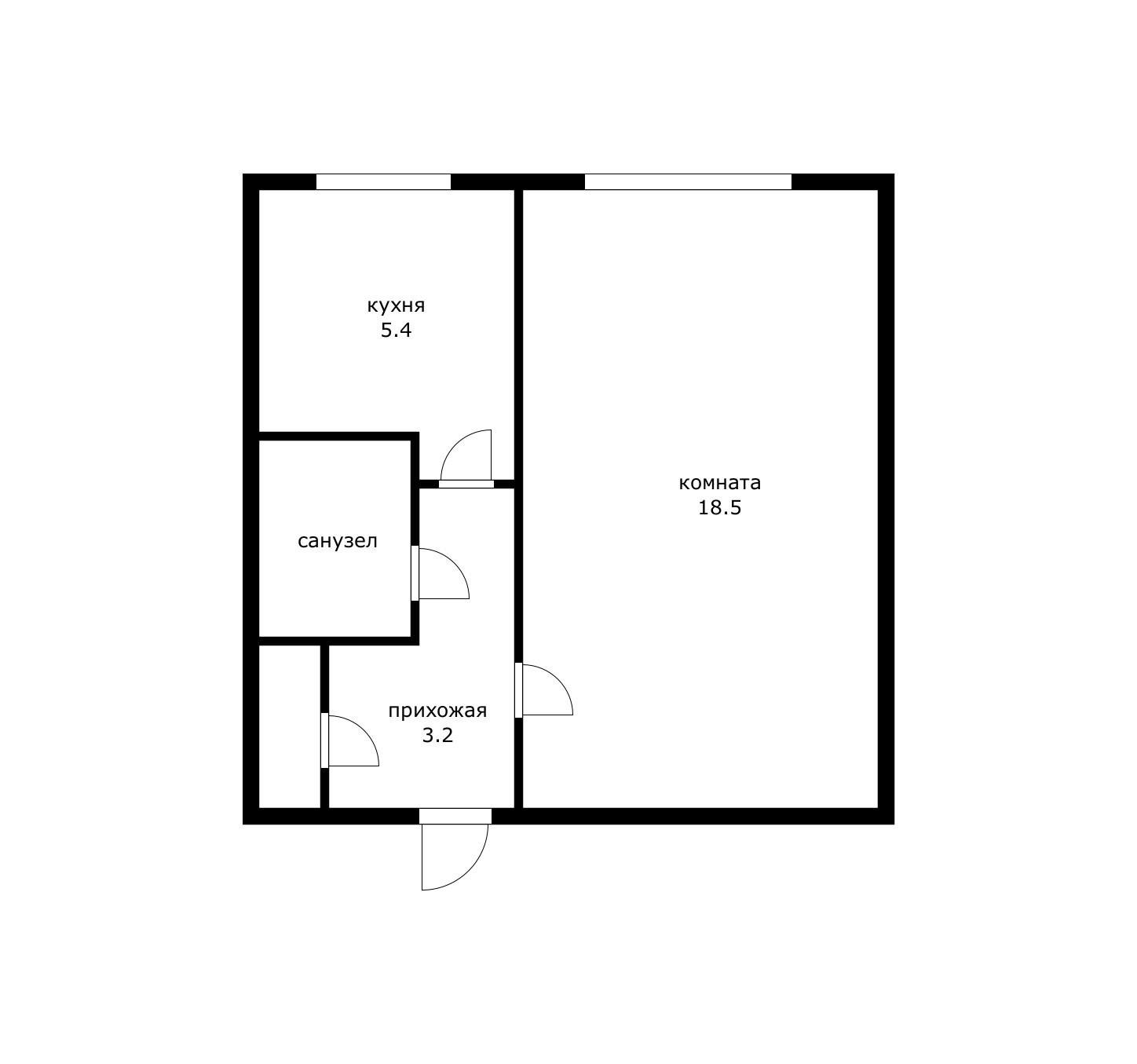 Фото №9: 1-комнатная квартира 29 м² - Энем, ул. Фрунзе, 10