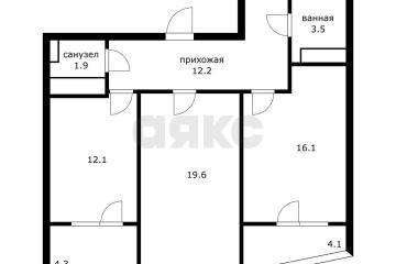 Фото №1: 2-комнатная квартира 65 м² - Краснодар, мкр. Фестивальный, ул. Казбекская, 3