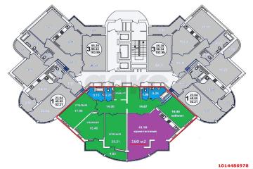 Фото №3: 4-комнатная квартира 160 м² - Краснодар, мкр. Западный внутригородской округ, ул. Шоссе Нефтяников, 18