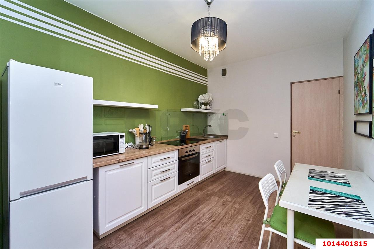 Фото №2: 1-комнатная квартира <span class="whitespace-nowrap">38 м²</span>, <span class="whitespace-nowrap">9/25 эт.</span> - Краснодар, Прикубанский внутригородской округ, мкр. ЖК Губернский, ул. имени Героя Георгия Бочарникова, 8