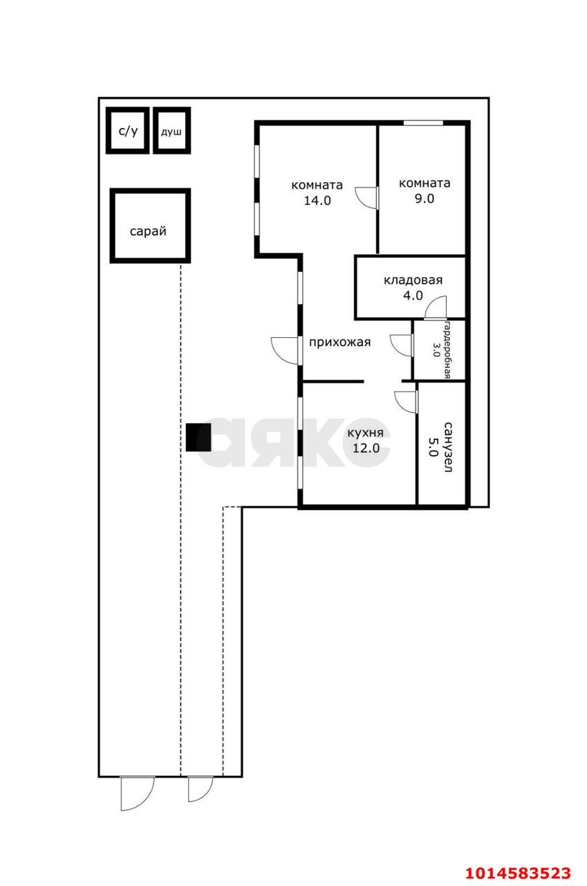 Фото №8: Дом 52 м² + 1.5 сот. - Краснодар, ул. Чапаева, 151