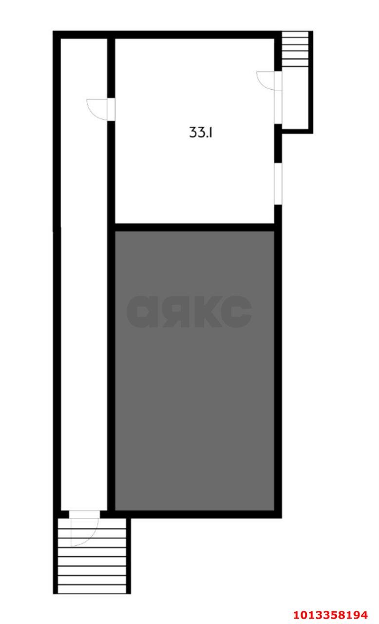 Фото №8: Офисное помещение 34 м² - Российский, Прикубанский внутригородской округ, ул. имени В.М. Комарова, 25