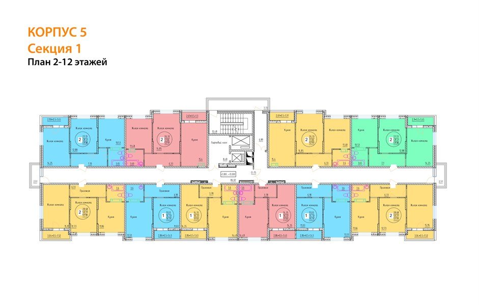 Фото №8: 1-комнатная квартира 37 м² - Краснодар, мкр. Карасунский внутригородской округ