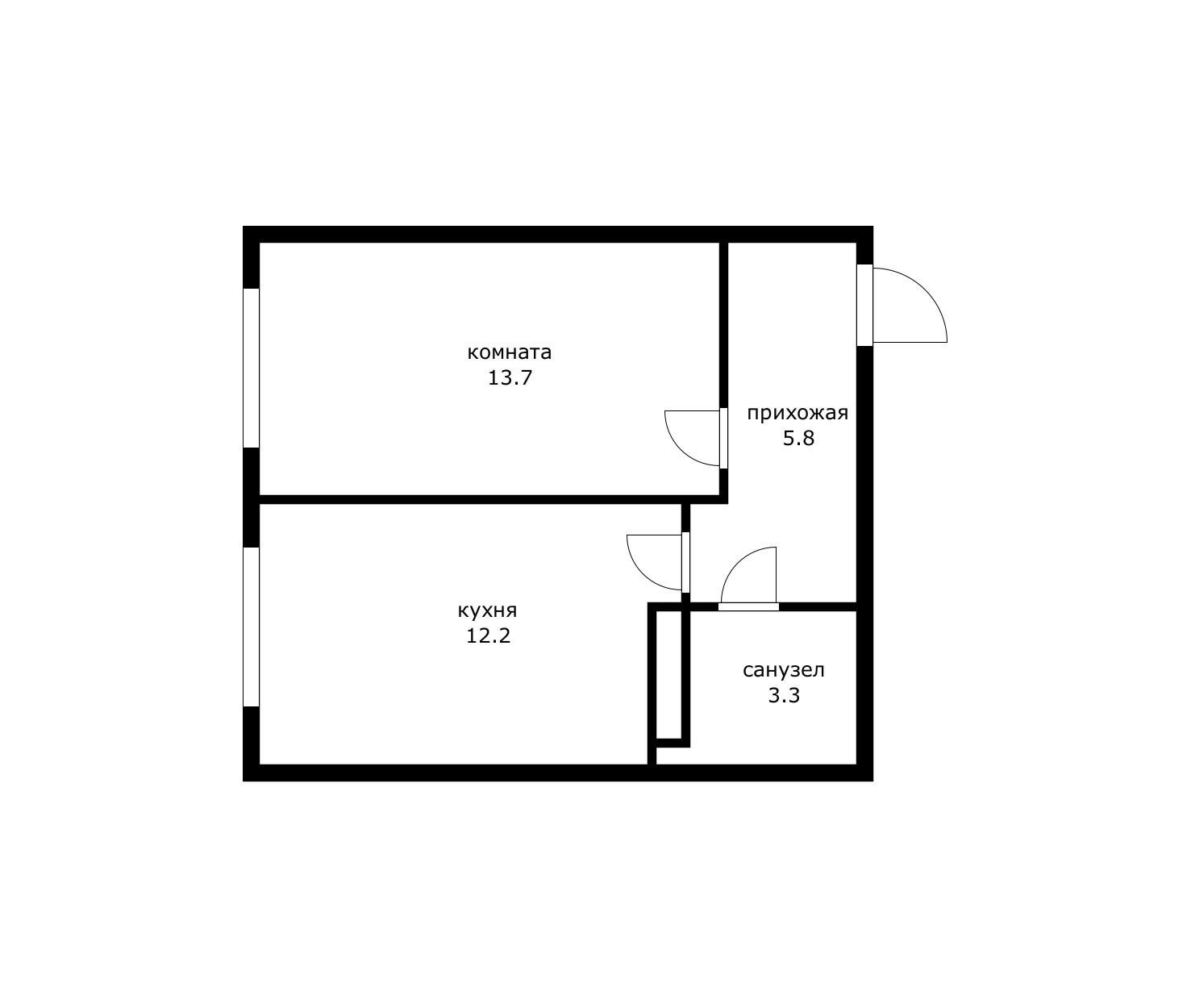 Фото №12: 1-комнатная квартира 35 м² - Краснодар, Прикубанский внутригородской округ, мкр. жилой комплекс Самолёт-6, ул. Ивана Беличенко, 90