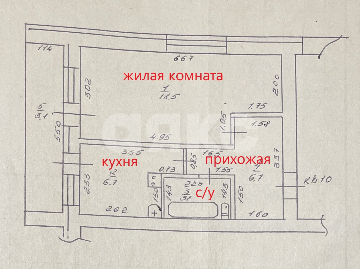 Фото №17: 1-комнатная квартира 38 м² - Юбилейный, ул. Садовая, 7