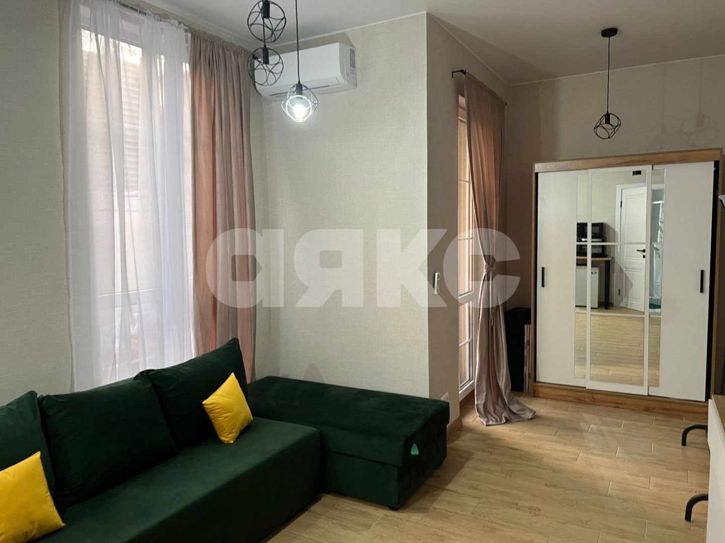 Фото №2: 1-комнатная квартира 27 м² - Весёлое, Адлерский, ул. Петропавловская, 1/5