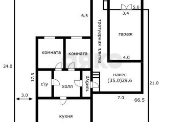 Фото №2: Дом 77 м² - Южный, п. коттеджный  Южная столица, ул. Туапсинская, 6