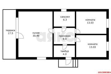 Фото №4: Дом 77 м² - Южный, п. коттеджный  Южная столица, ул. Туапсинская, 6