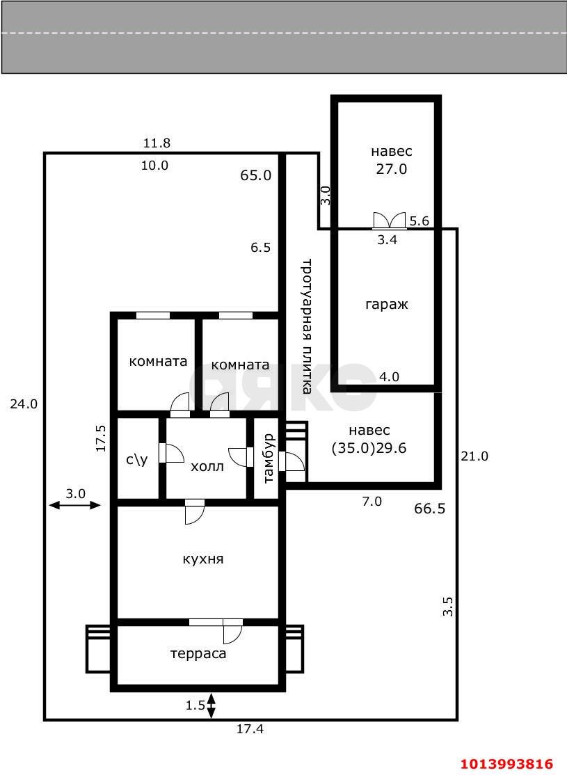 Фото №2: Дом 77 м² + 4.04 сот. - Южный, п. коттеджный  Южная столица, ул. Туапсинская, 6