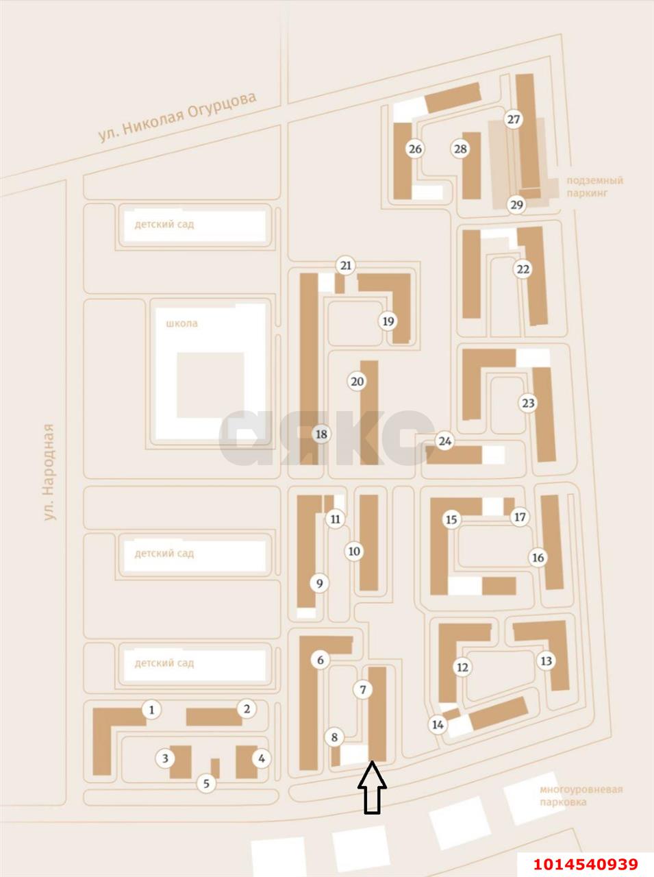 Фото №6: Торговое помещение 107 м² - Краснодар, жилой комплекс Народные Кварталы