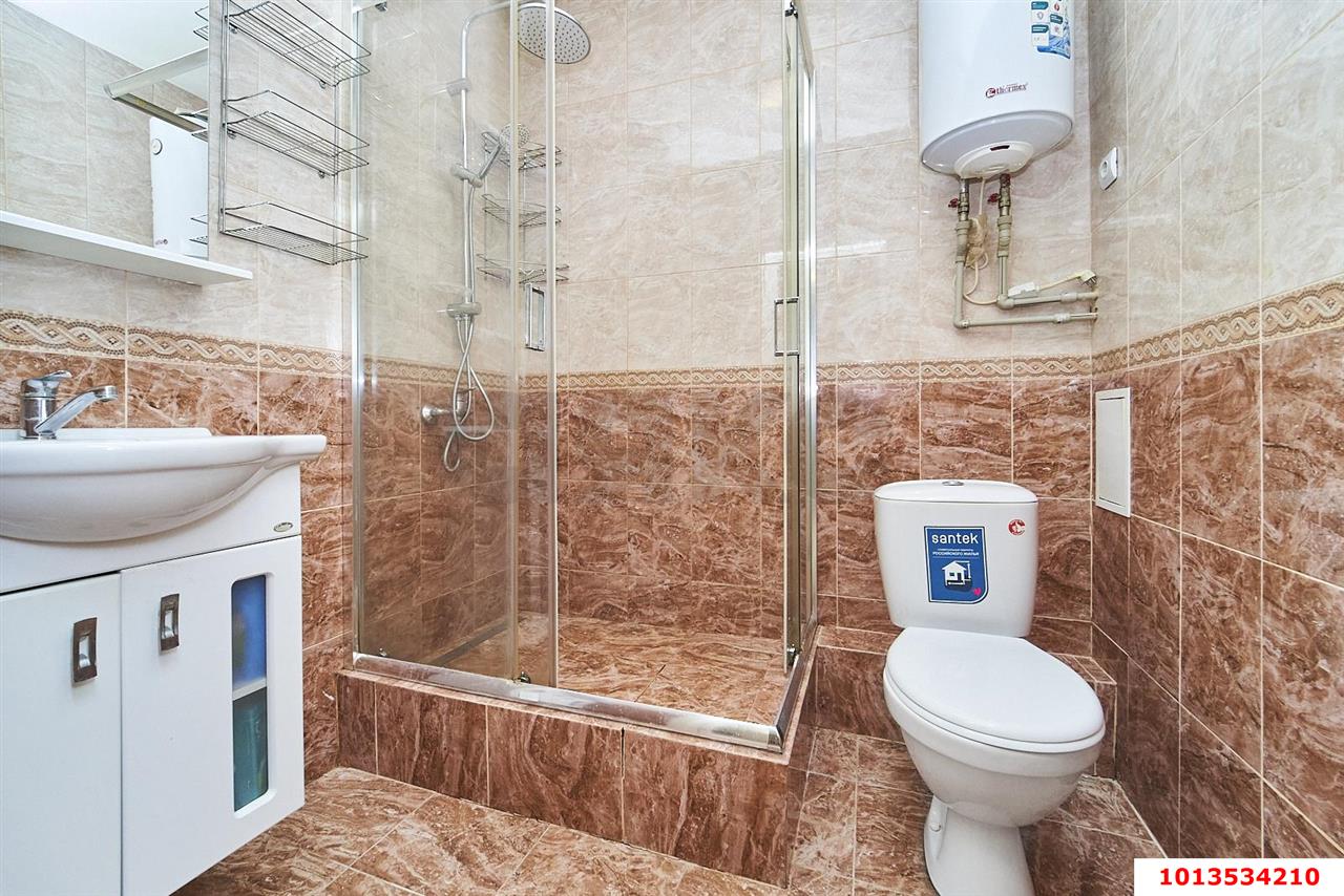 Фото №14: 1-комнатная квартира 46 м² - Краснодар, Музыкальный, ЖК Территория Счастья, имени Петра Метальникова, жилой комплекс Территория счастья, Прикубанский внутригородской округ, мкр. Завод Радиоизмерительных Приборов, ул. Евгении Жигуленко, 3к1