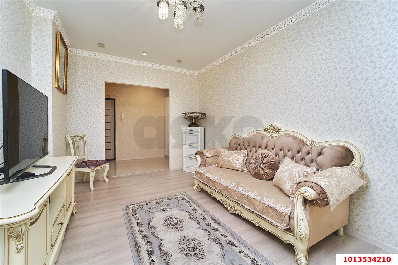 Фото №6: 1-комнатная квартира 46 м² - Краснодар, Музыкальный, ЖК Территория Счастья, имени Петра Метальникова, жилой комплекс Территория счастья, Прикубанский внутригородской округ, мкр. Завод Радиоизмерительных Приборов, ул. Евгении Жигуленко, 3к1