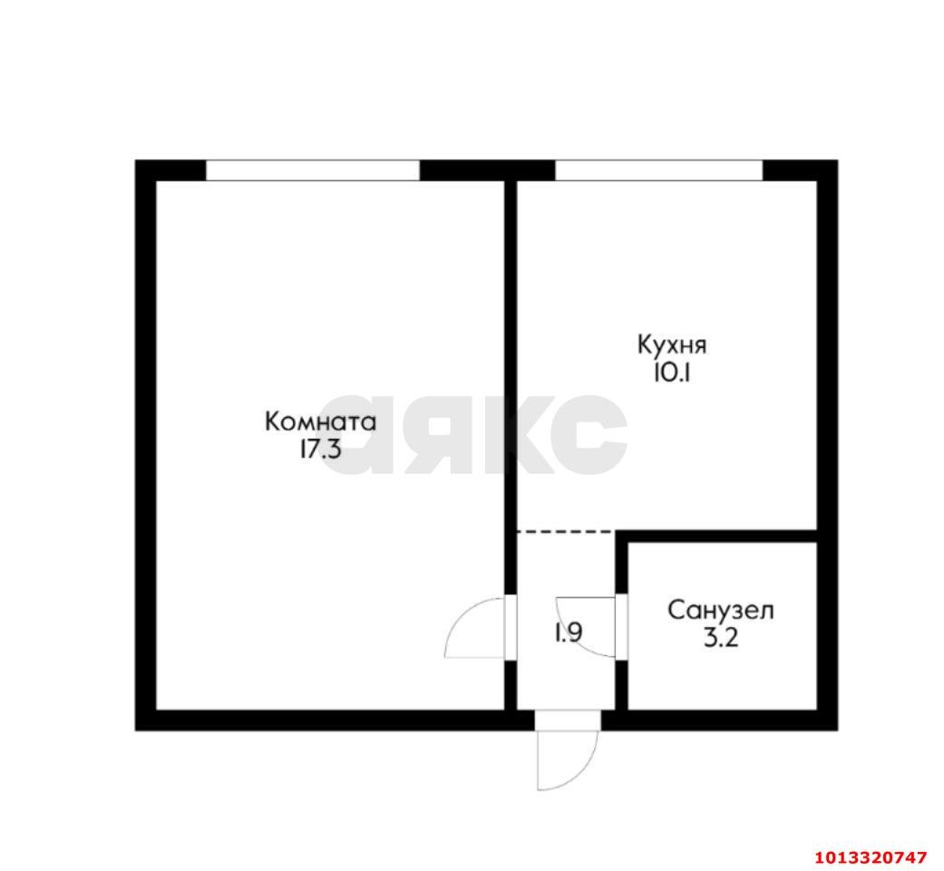 Фото №10: 1-комнатная квартира 32 м² - Краснодар, Прикубанский внутригородской округ, Калинино, мкр. Завод Радиоизмерительных Приборов, ул. Павловская, 1/10/1