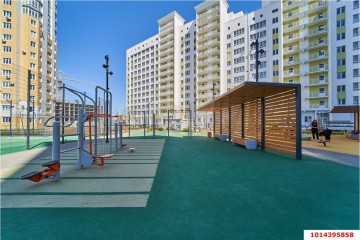 Фото №1: 1-комнатная квартира 36 м² - Краснодар, мкр. жилой комплекс Зеленодар, ул. имени М.П. Шемякина, 2