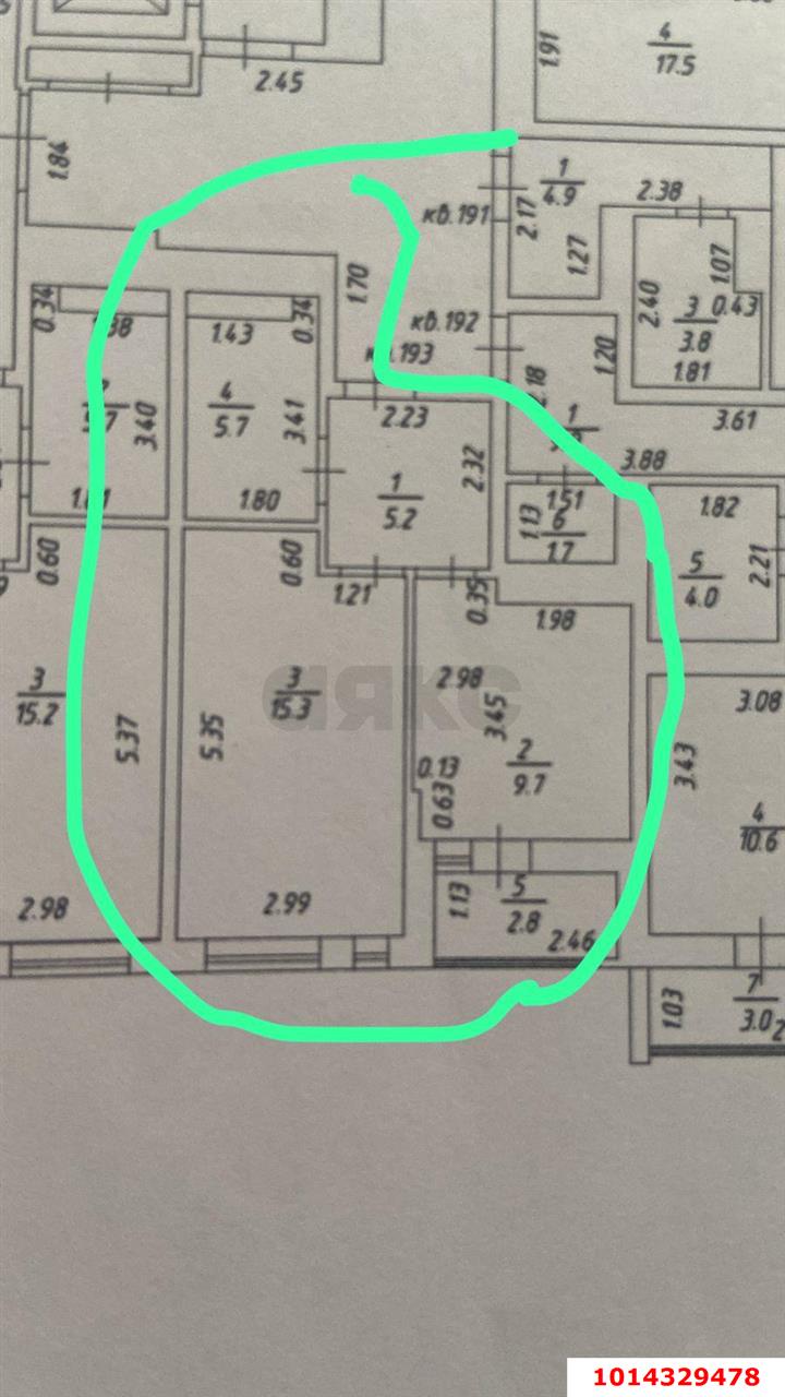 Фото №12: 1-комнатная квартира 35 м² - Краснодар, жилой комплекс Квартет, ул. имени Снесарева, 10