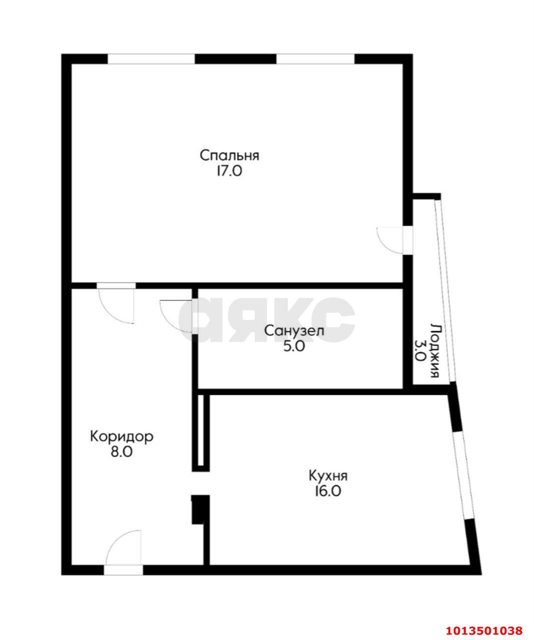Фото №12: 1-комнатная квартира 48 м² - Краснодар, жилой комплекс Сказка Град, ул. имени В.Н. Мачуги, 166к1