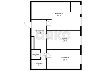 Фото №1: 2-комнатная квартира 79 м² - Краснодар, мкр. Завод Измерительных Приборов, ул. Зиповская, 34к2