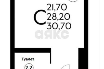 Фото №1: Студия 34 м² - Краснодар, мкр. жилой комплекс Самолёт, ул. Западный Обход, 39/2