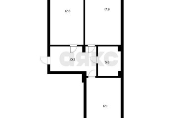 Фото №1: 2-комнатная квартира 68 м² - Краснодар, мкр. Фестивальный, ул. Сергея Михалёва, 2Б