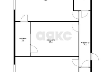 Фото №2: 2-комнатная квартира 53 м² - Краснодар, мкр. жилой комплекс Самолёт, ул. Западный Обход, 39/2к4