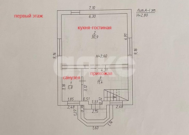 Фото №47: Коттедж 284 м² + 10.26 сот. - Кучугуры, пер. Курортный