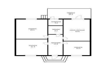Фото №3: Дом 135 м² - Калужская, 