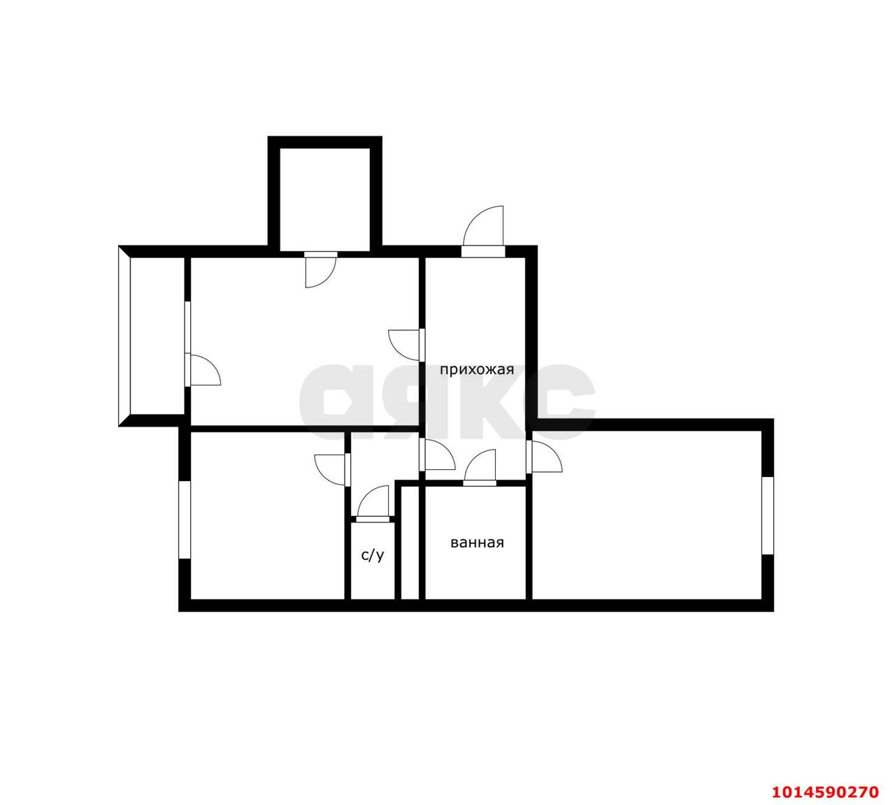 Фото №12: 2-комнатная квартира 70 м² - Краснодар, Микрохирургии глаза, ул. Академика Лукьяненко, 18