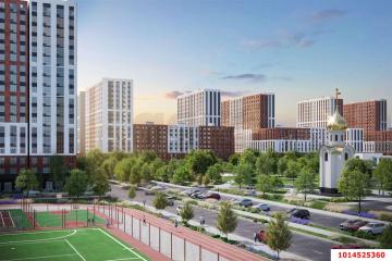 Фото №1: 1-комнатная квартира 44 м² - Краснодар, мкр. ЖК Первое Место, ул. Виктора Казанцева, 1.3лит2