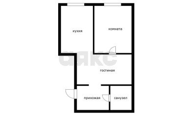 Фото №4: 2-комнатная квартира 62 м² - Краснодар, мкр. Музыкальный, ул. имени С.В. Рахманинова, 27