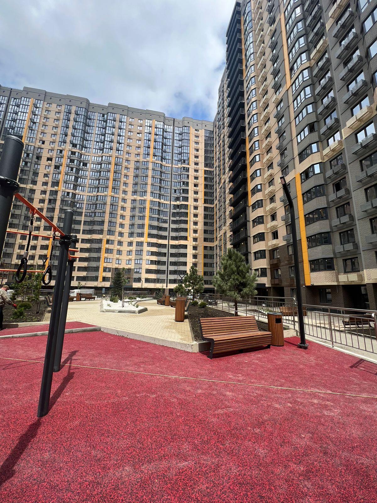 Фото №6: 1-комнатная квартира 37 м² - Краснодар, ЖК Урал, Карасунский внутригородской округ, Камвольно-суконный Комбинат, мкр. жилой комплекс Ural, ул. Уральская, 87/7