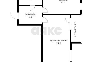 Фото №5: 1-комнатная квартира 41 м² - Краснодар, мкр. Фестивальный, ул. Круговая, 4/1
