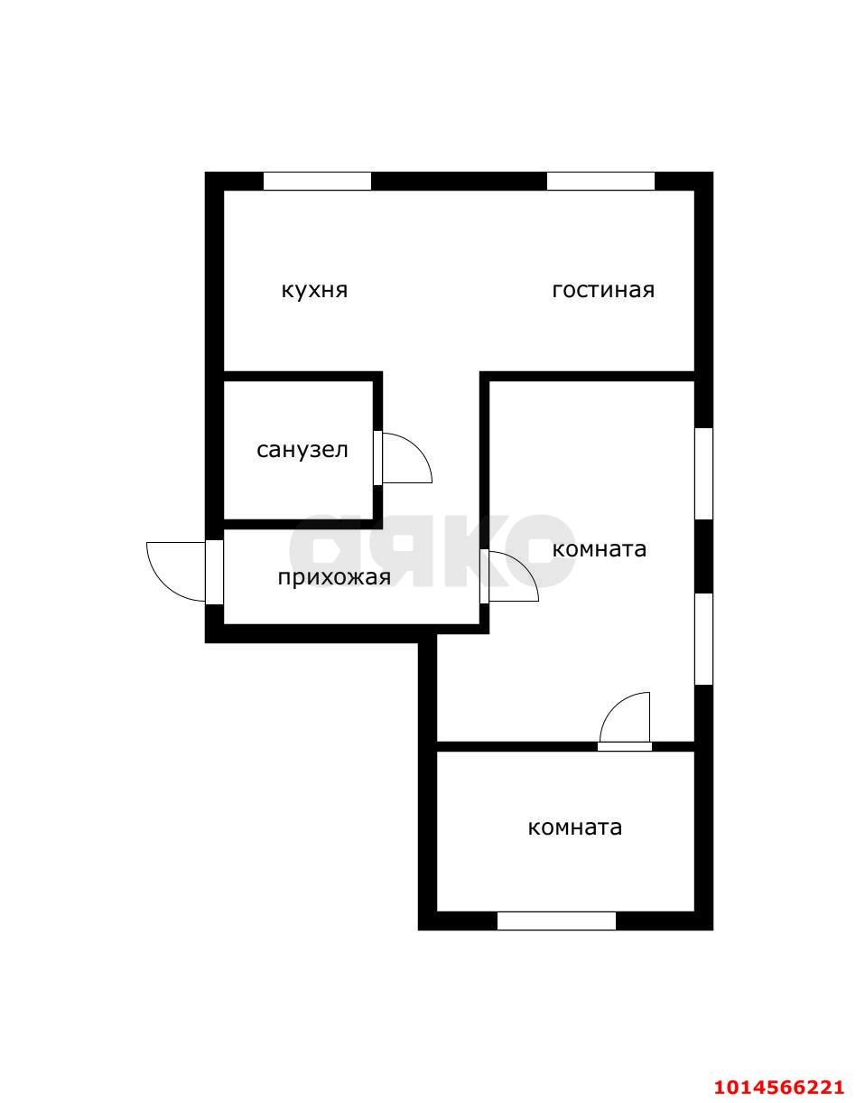Фото №15: 3-комнатная квартира 49 м² - Целинный, ул. Зелёная, 5